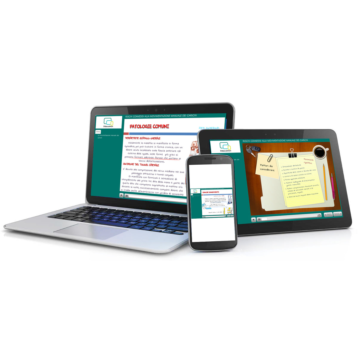 Modulo sui rischi connessi alla movimentazione manuale dei carichi (50 min.)